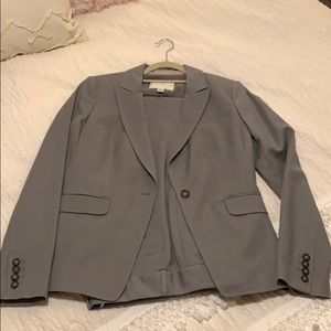 BR Gray Suit - Pants NWT, Blazer worn once no tag